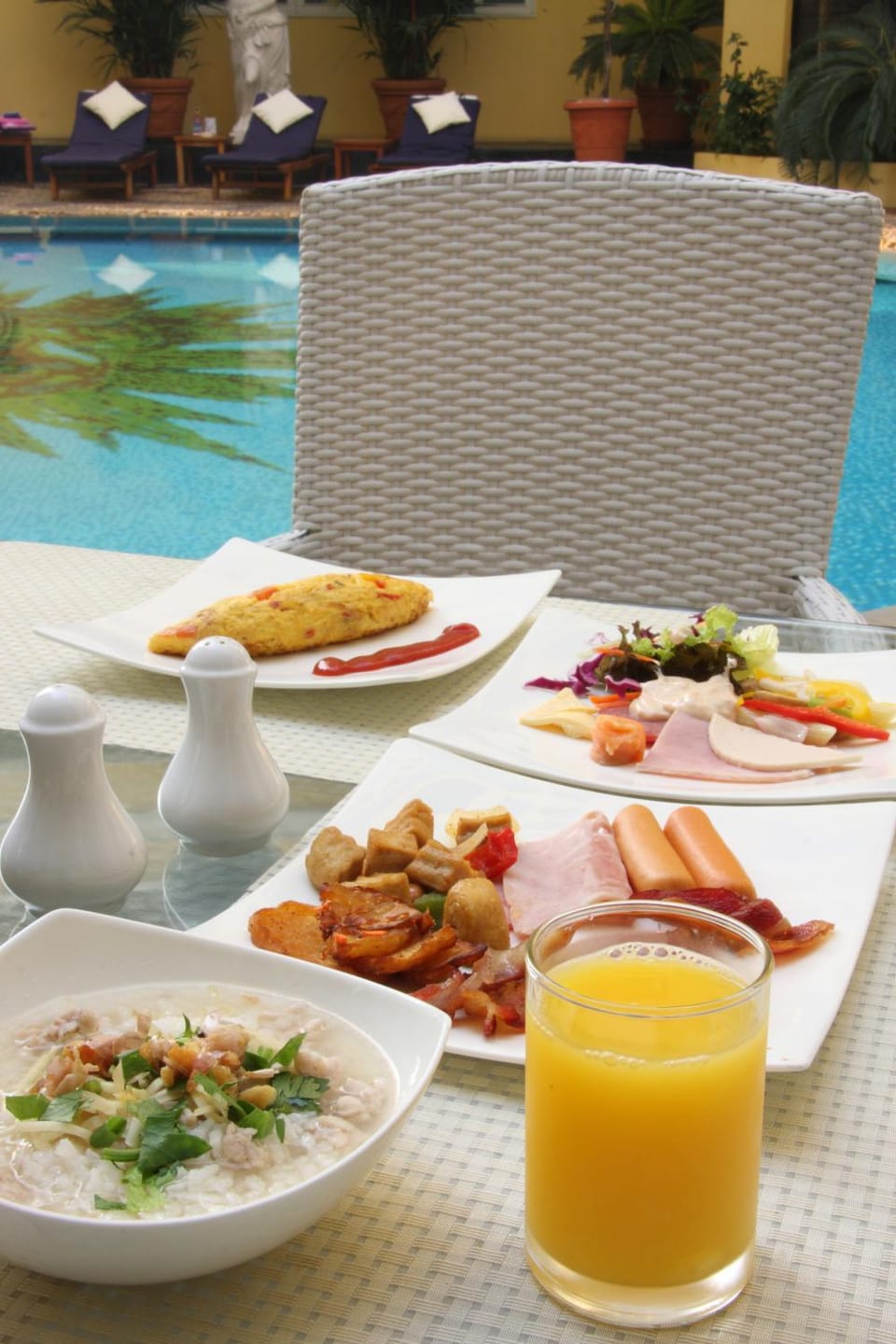 Buffet breakfast