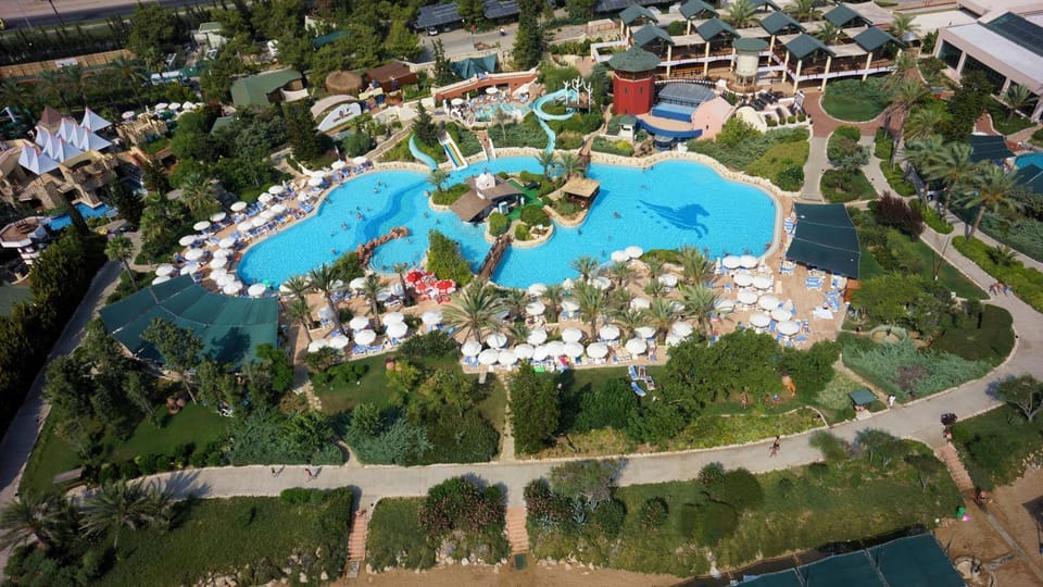 Aqua park, Pool view