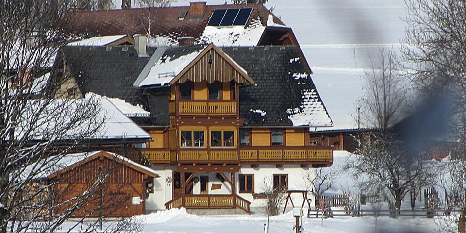 Property building, Day, Winter