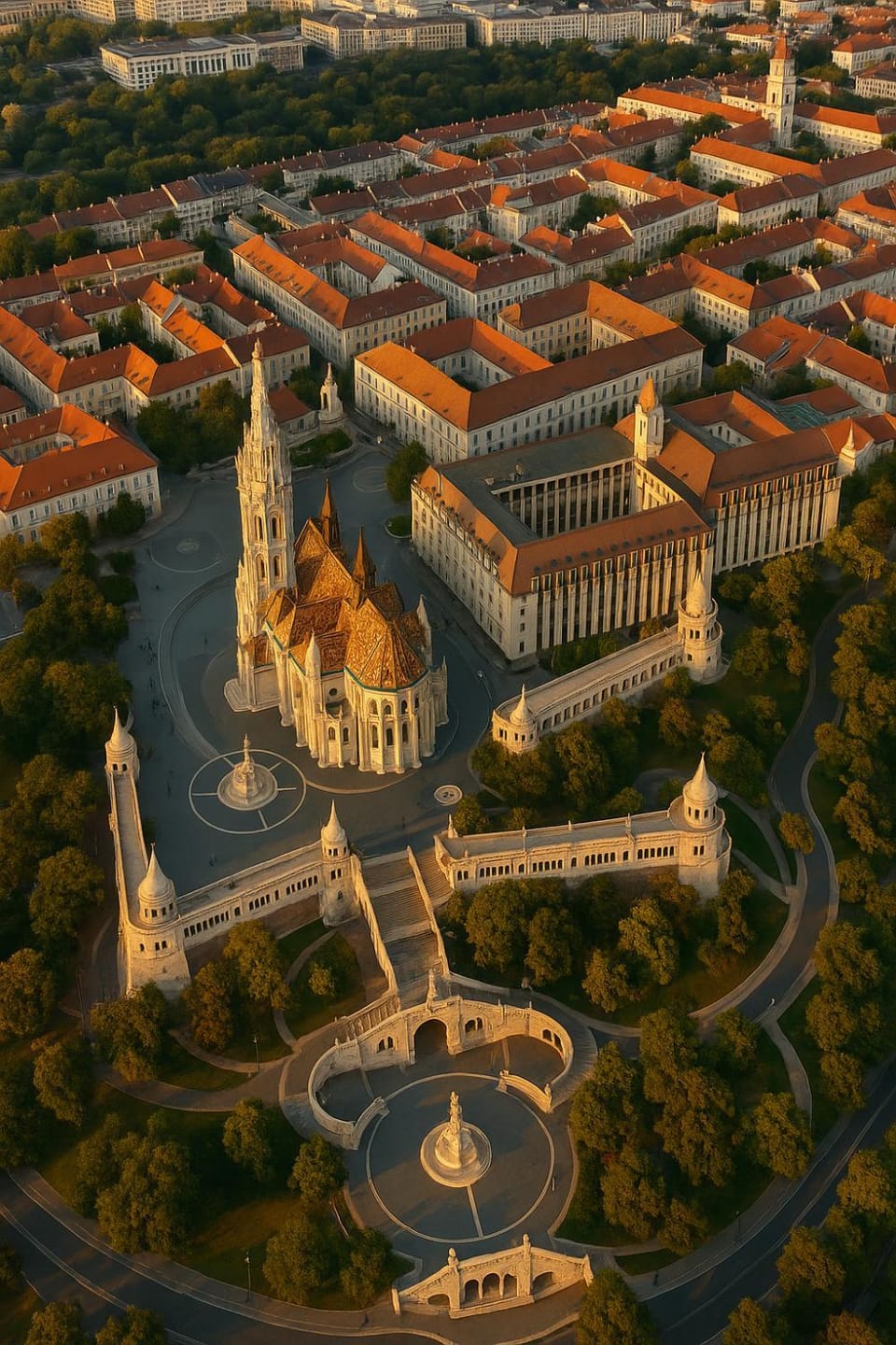 Nearby landmark, Day, Bird's eye view, City view