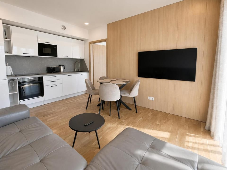 Smilčių Trio keturviečiai apartamentai su terasa Apartment in Palanga