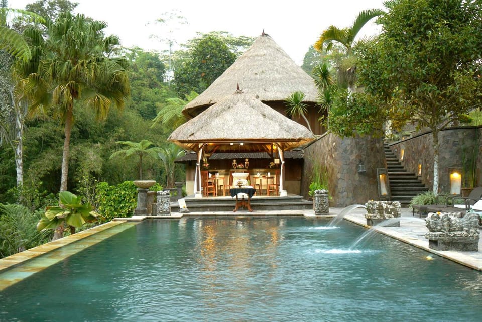 Natural landscape, Pool view, Swimming pool