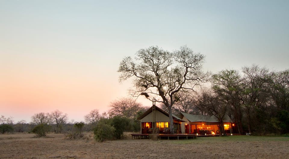 Property building, Natural landscape, Sunset