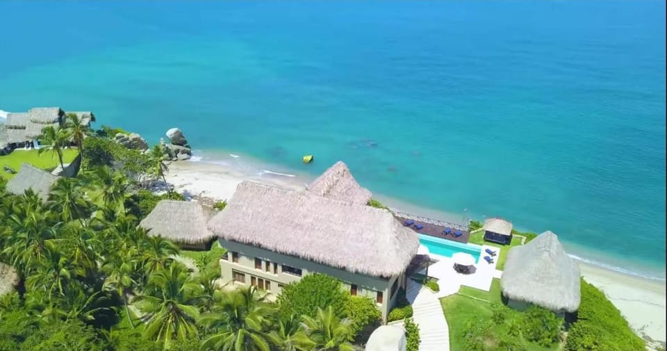 Property building, Natural landscape, Bird's eye view, Sea view