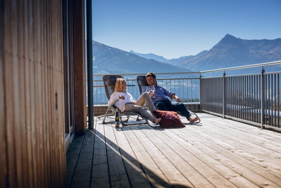 View (from property/room), Balcony/Terrace, Mountain view