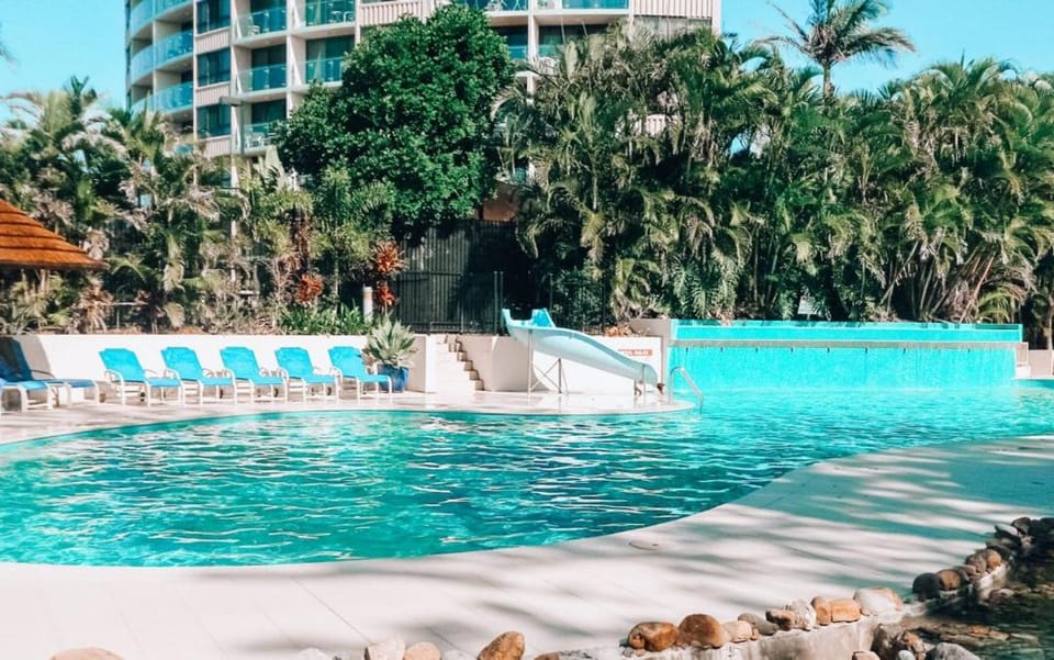 Pool view, Swimming pool, Swimming pool, sunbed