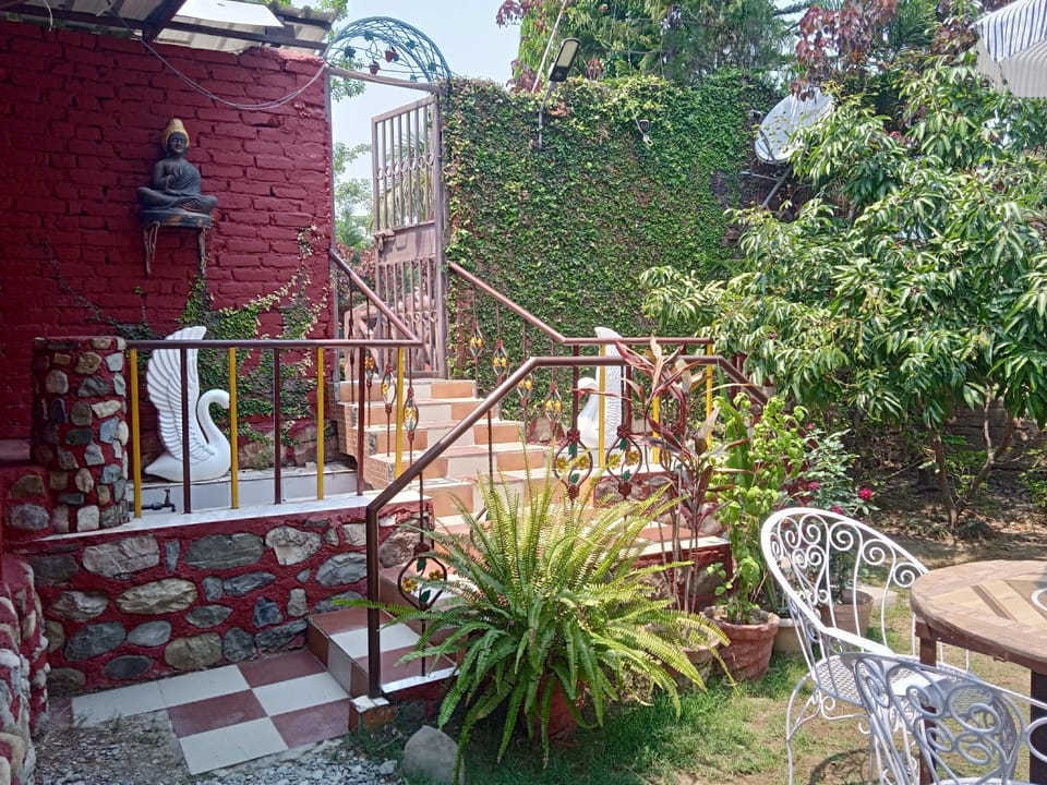 Spring, Day, Garden, Garden view
