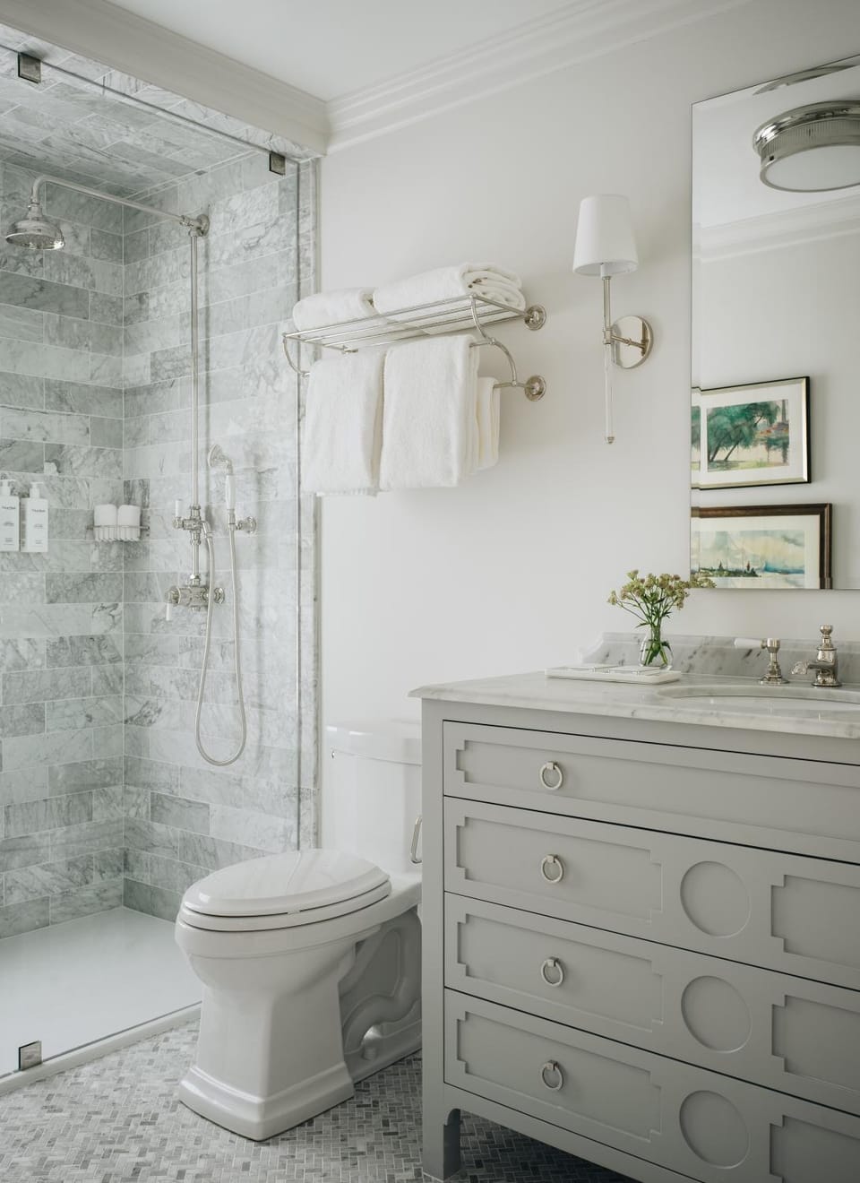 Shower, Toilet, Bathroom, towels