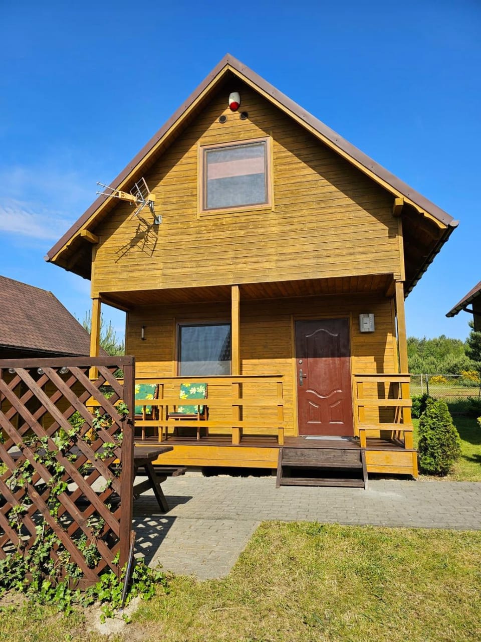 Domki Drewniana Kraina Nature lodge in Pomeranian Voivodeship