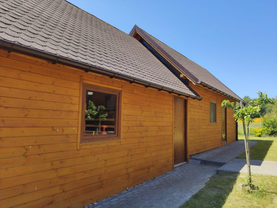 Domki Drewniana Kraina Nature lodge in Pomeranian Voivodeship