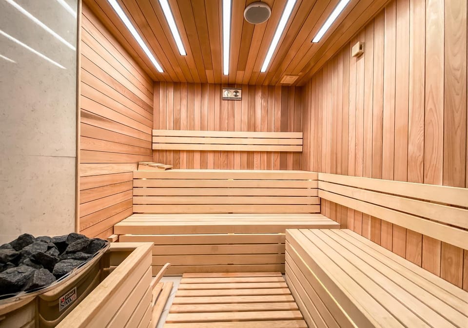 Property building, Sauna, Sauna, Spa and wellness centre/facilities