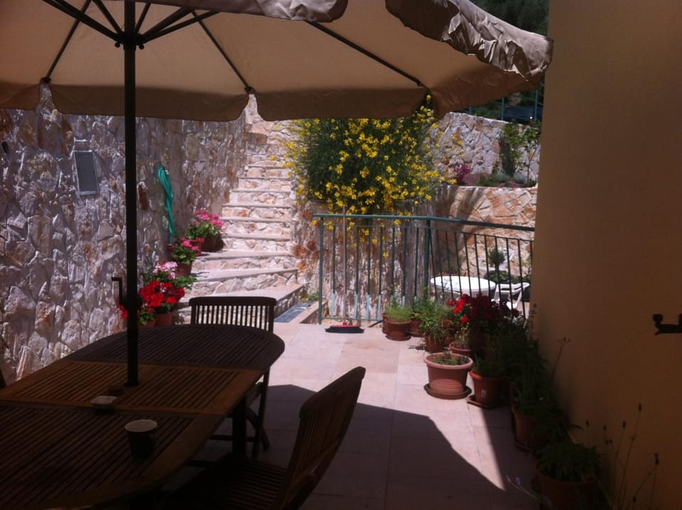 Property building, Garden view