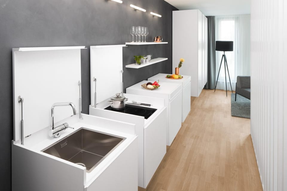 Kitchen or kitchenette