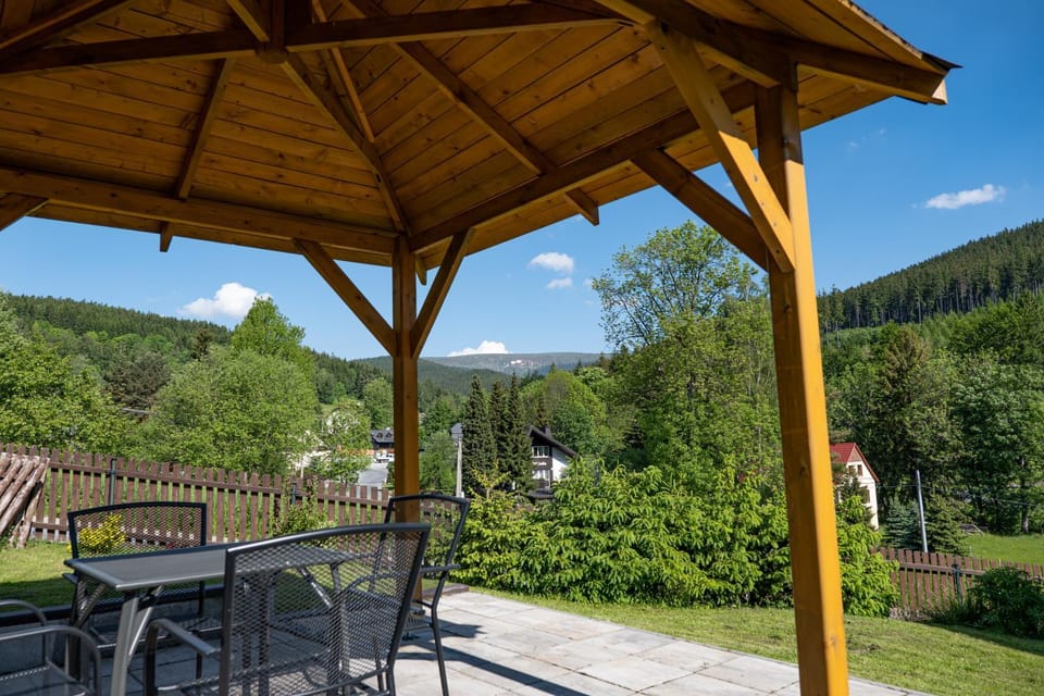 Garden, Mountain view