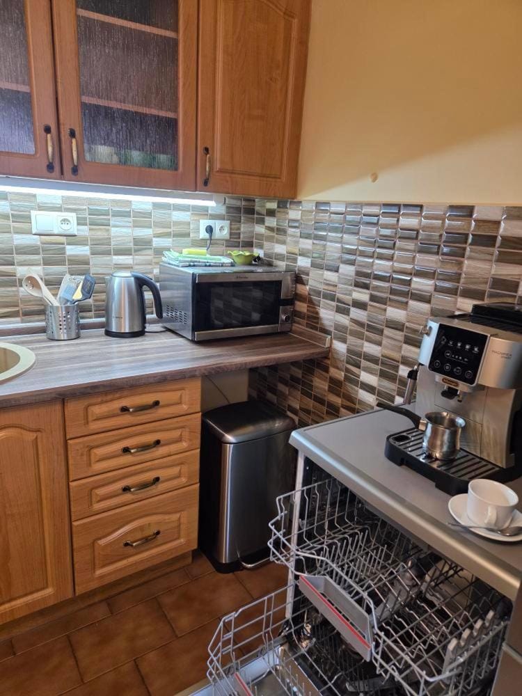 Coffee/tea facilities, Kitchen or kitchenette, dishwasher