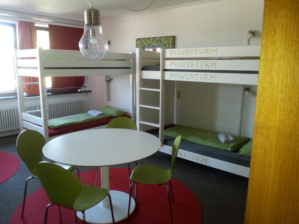 Dining area, bunk bed