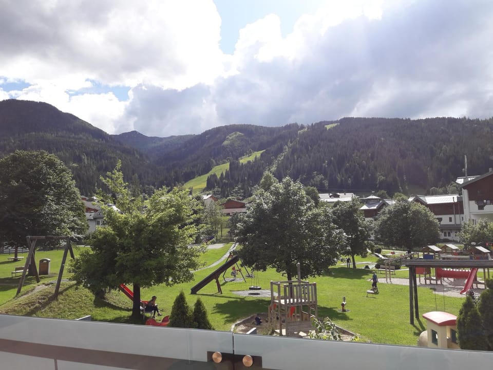 Children play ground, Balcony/Terrace, Mountain view