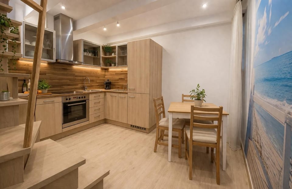 Giedrės Cozy Loft Old Town Bright Studio Apartment in Lithuania