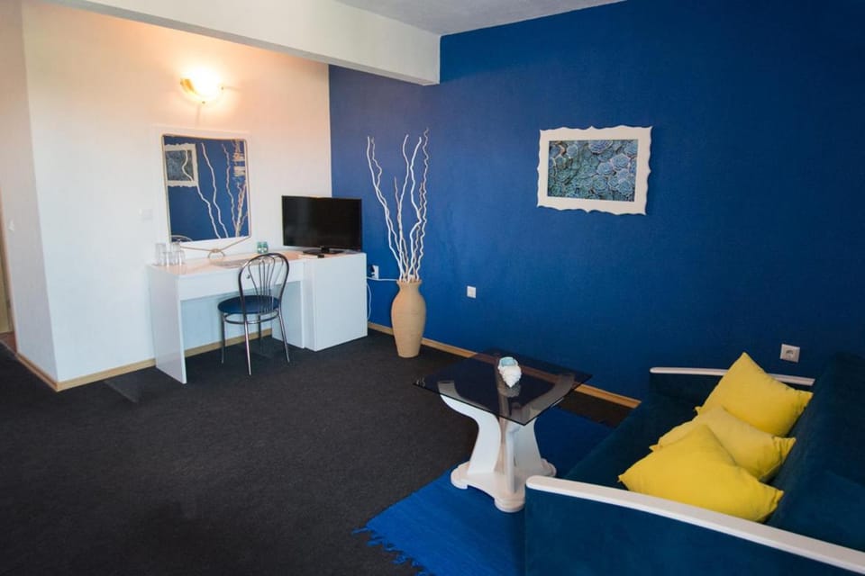 Bathroom, Coffee/tea facilities, Balcony/Terrace, Sea view