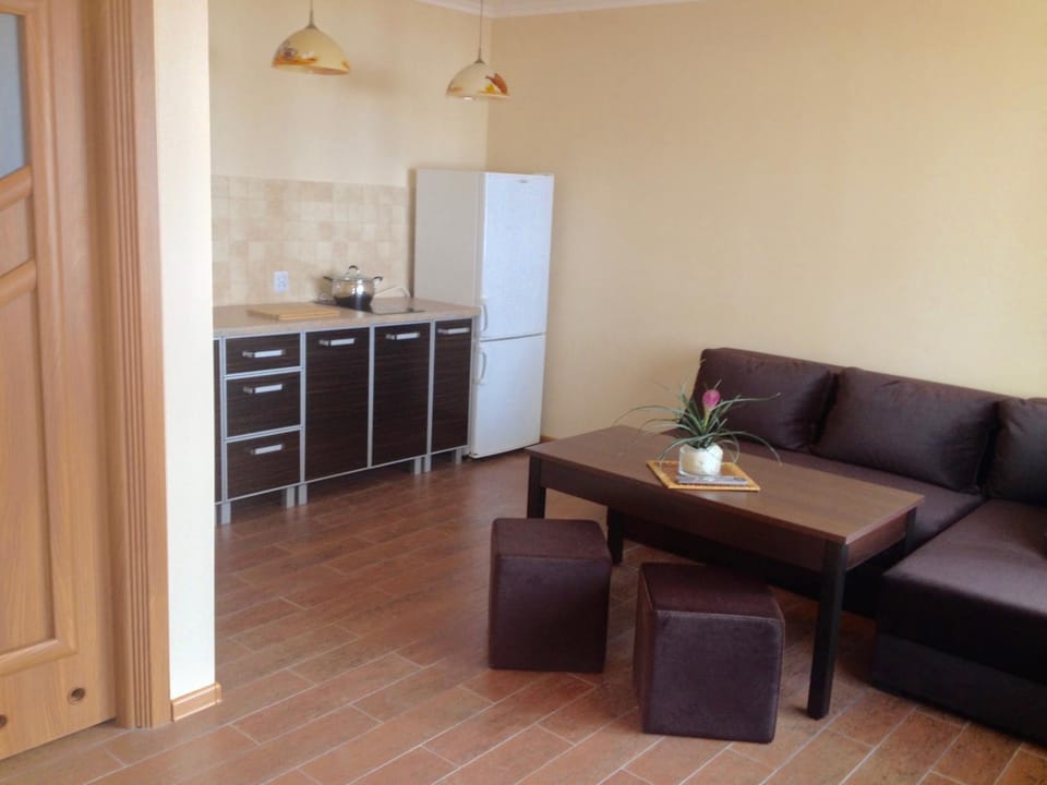 TV and multimedia, Kitchen or kitchenette, Living room, Photo of the whole room, Seating area, Dining area, On site