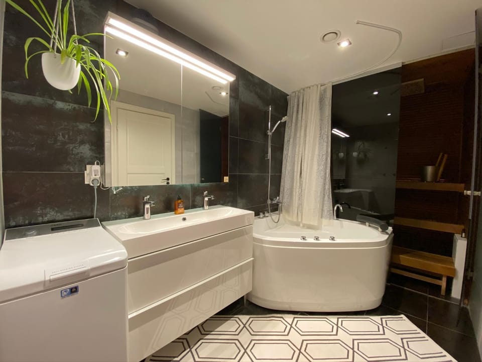 Sauna, Bathroom, hair dryier