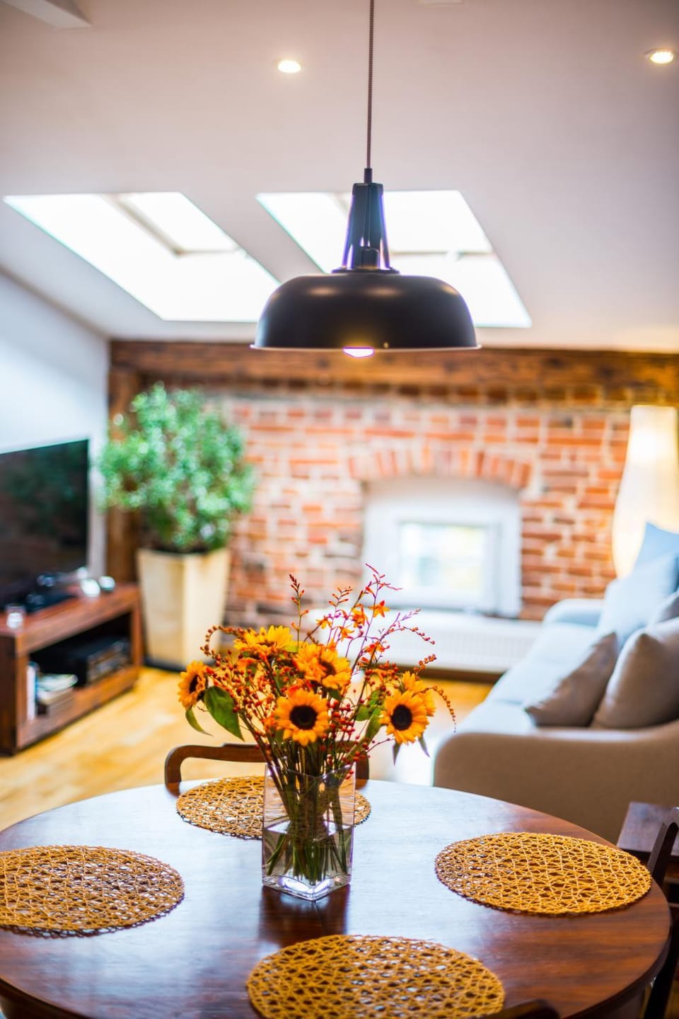 TV and multimedia, Living room, Seating area, Dining area