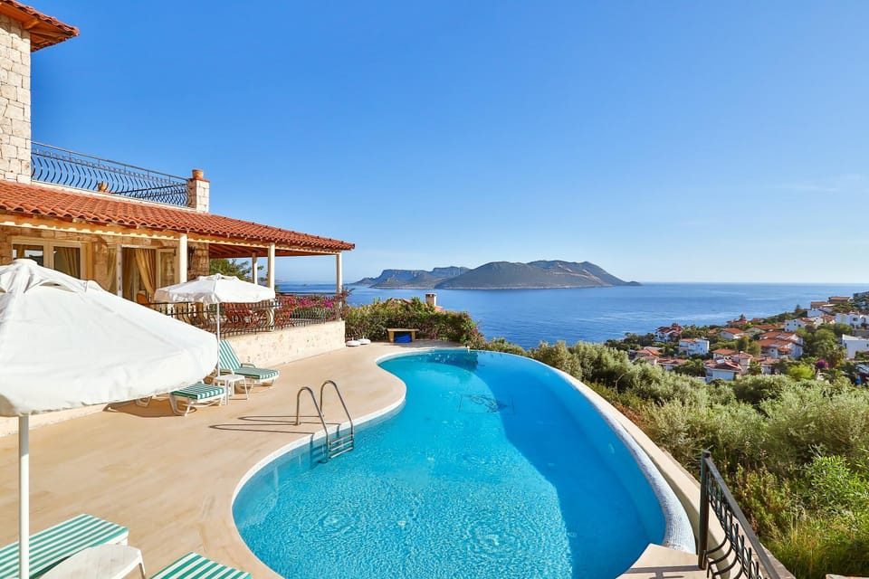 Summer, Garden, Balcony/Terrace, Beach, Garden view, Pool view, Sea view, Swimming pool