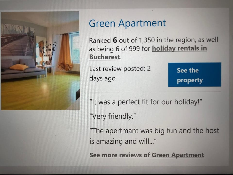 New Central Roof top view Apartment in Bucharest