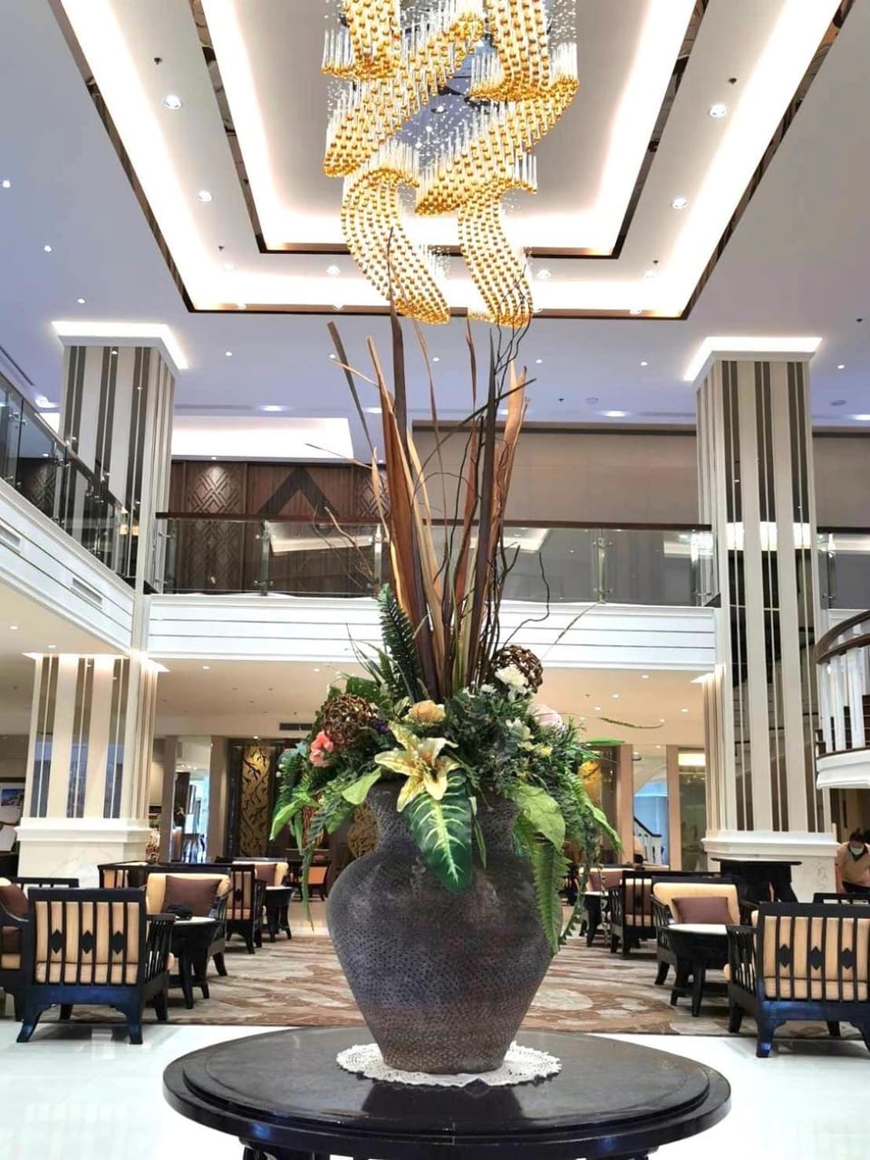 Lobby or reception, Decorative detail, Seating area