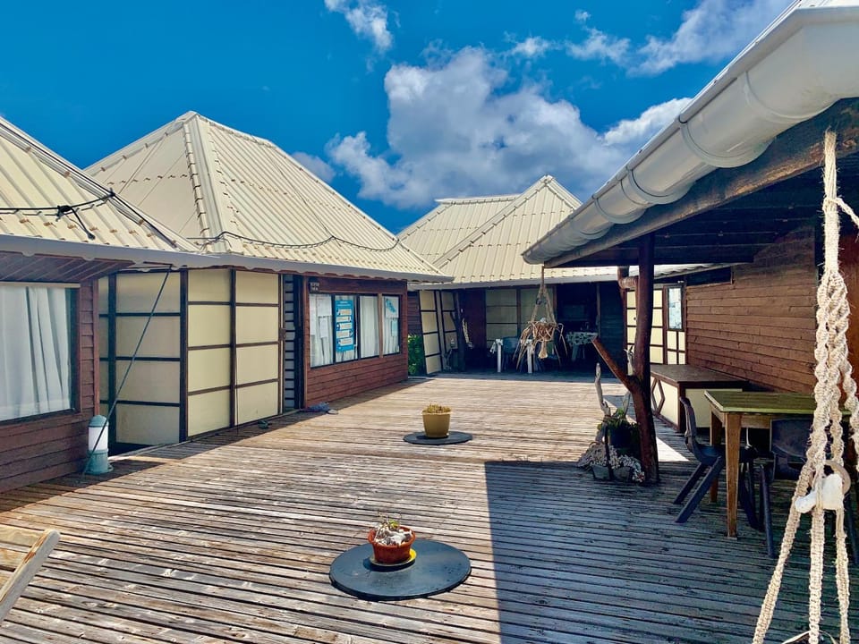 Property building, Patio
