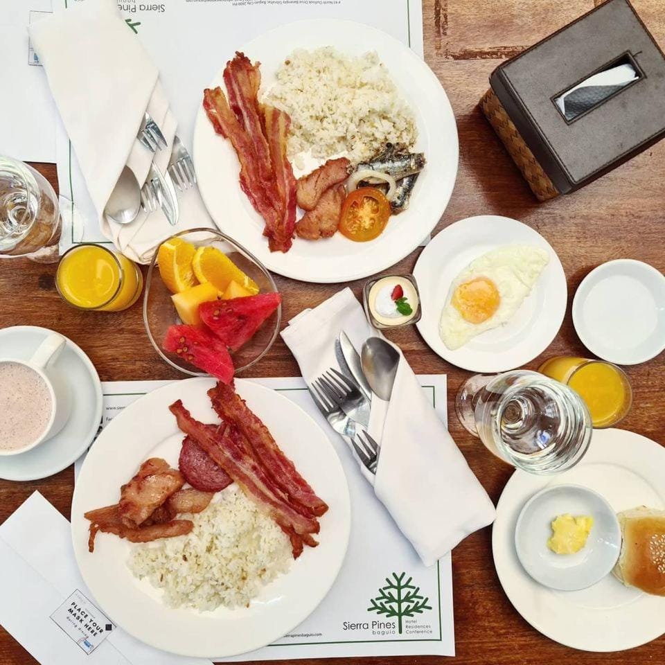 Buffet breakfast
