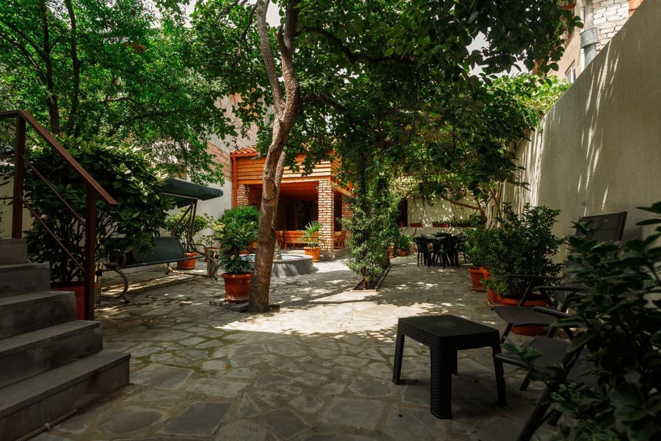 Patio, Day, Children play ground, Garden, Garden view