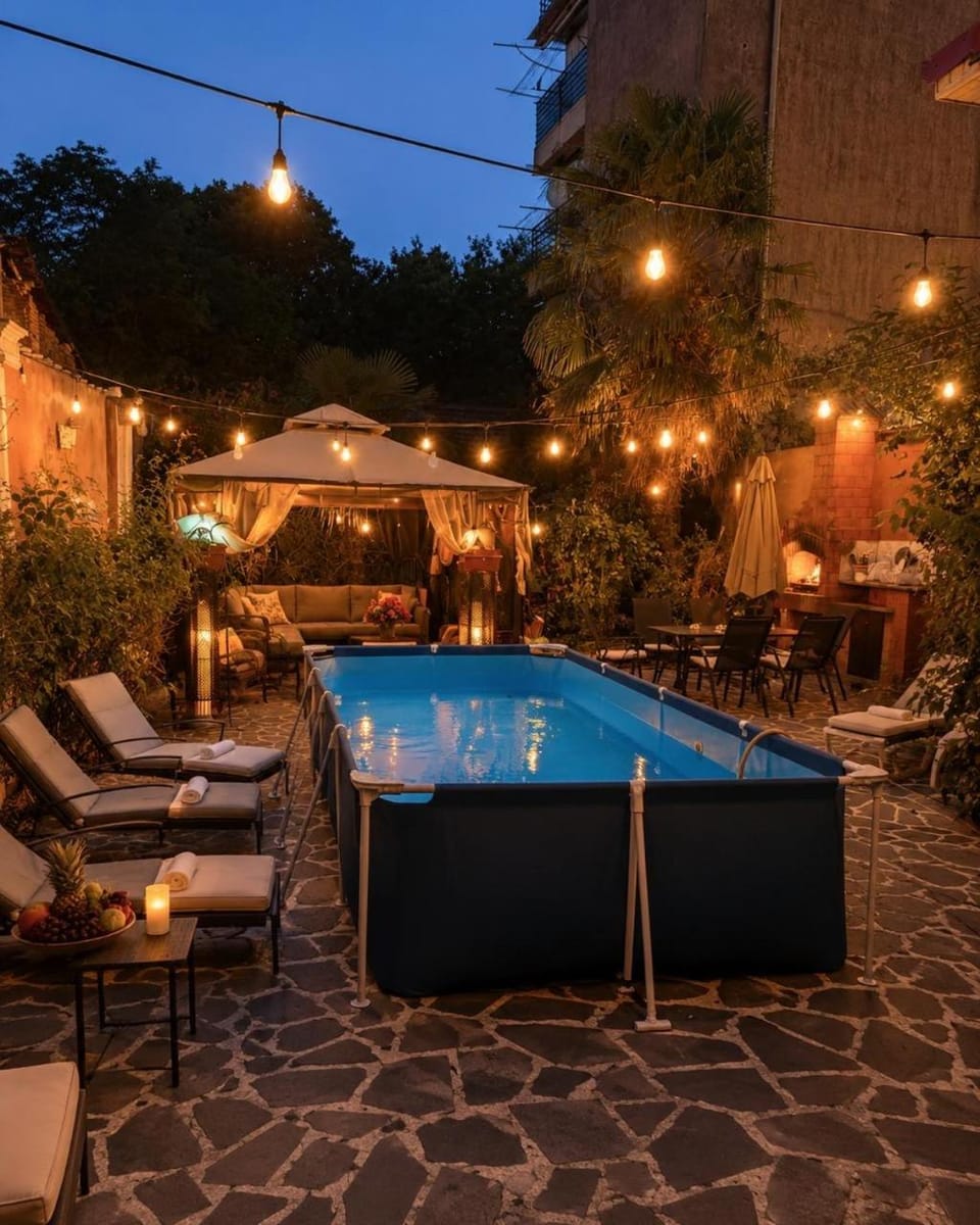 Property building, Swimming pool