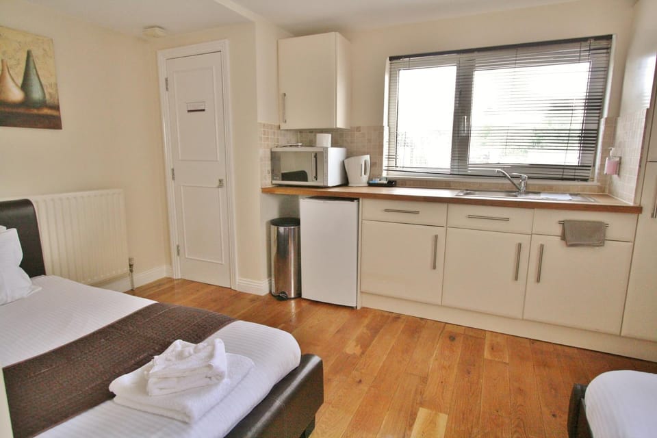 Kitchen or kitchenette, Bedroom
