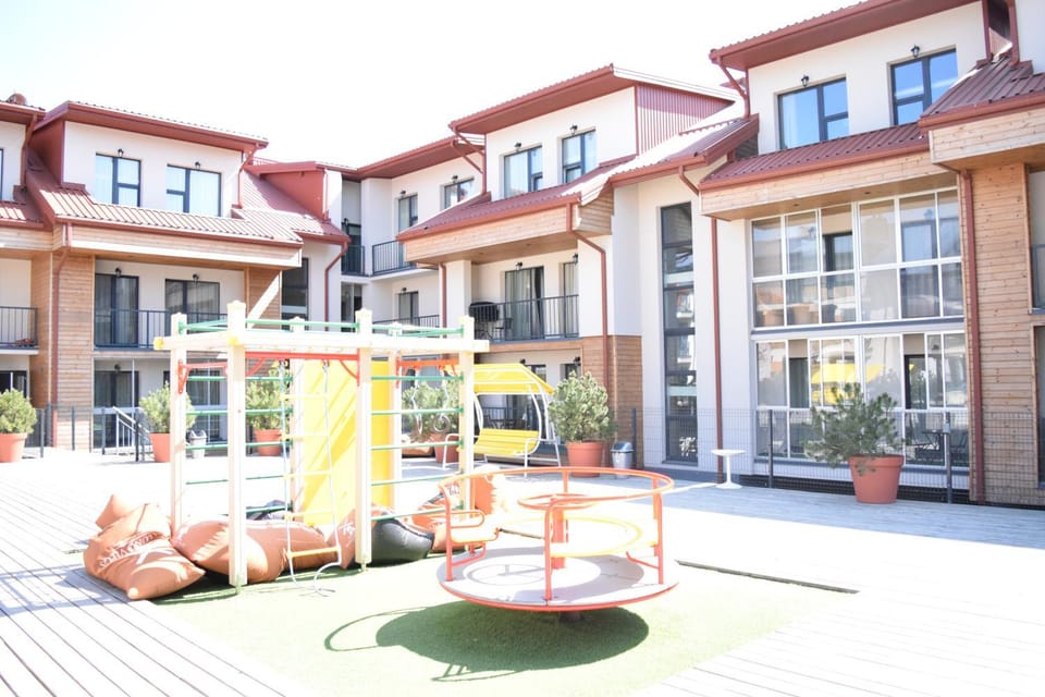 Property building, Activities, Children play ground, Area and facilities