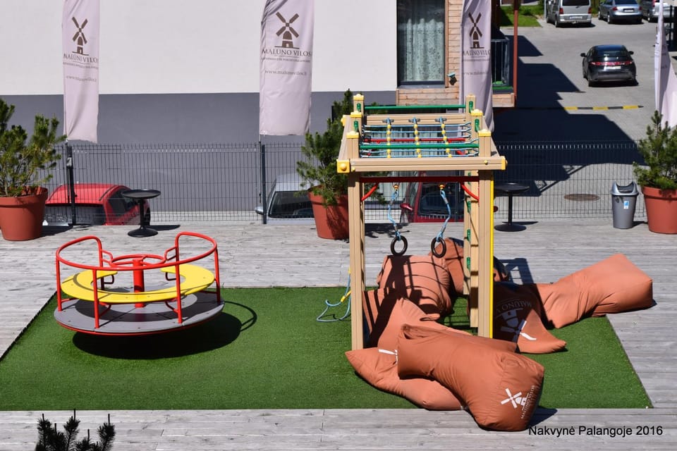 Children play ground, On site