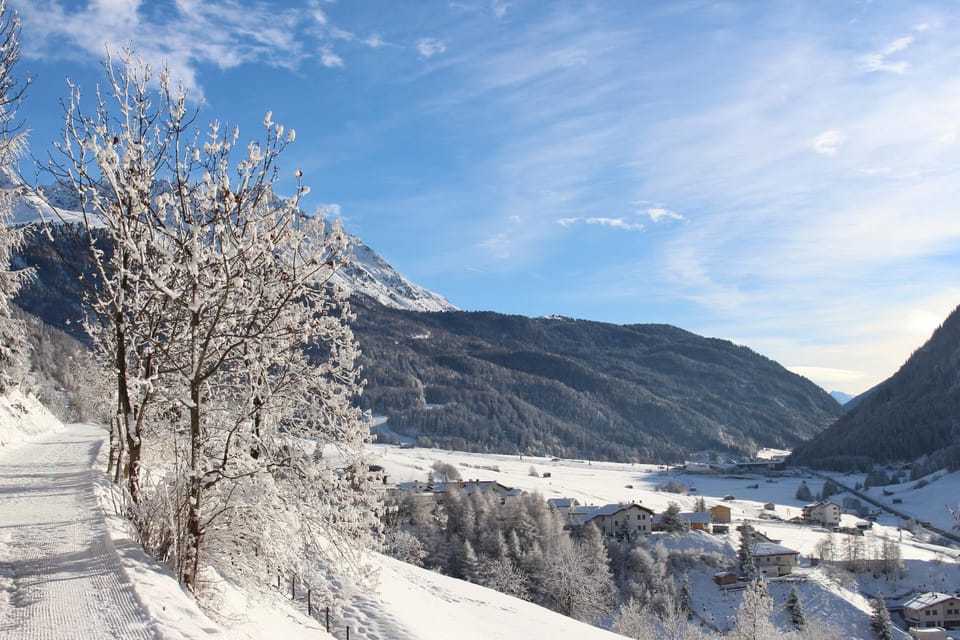 Natural landscape, Winter, Hiking