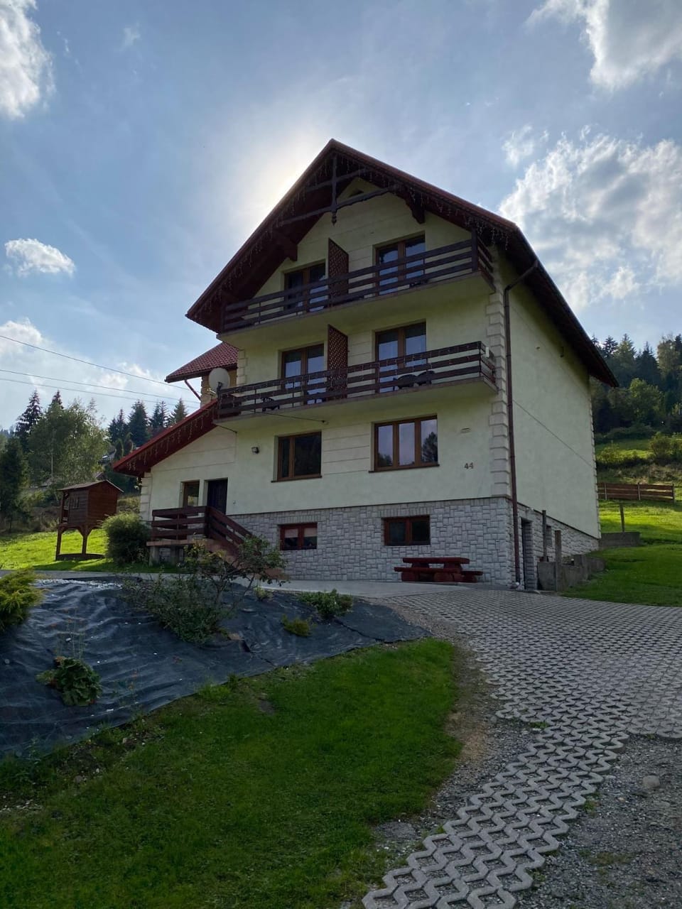 Property building, Garden view, Mountain view