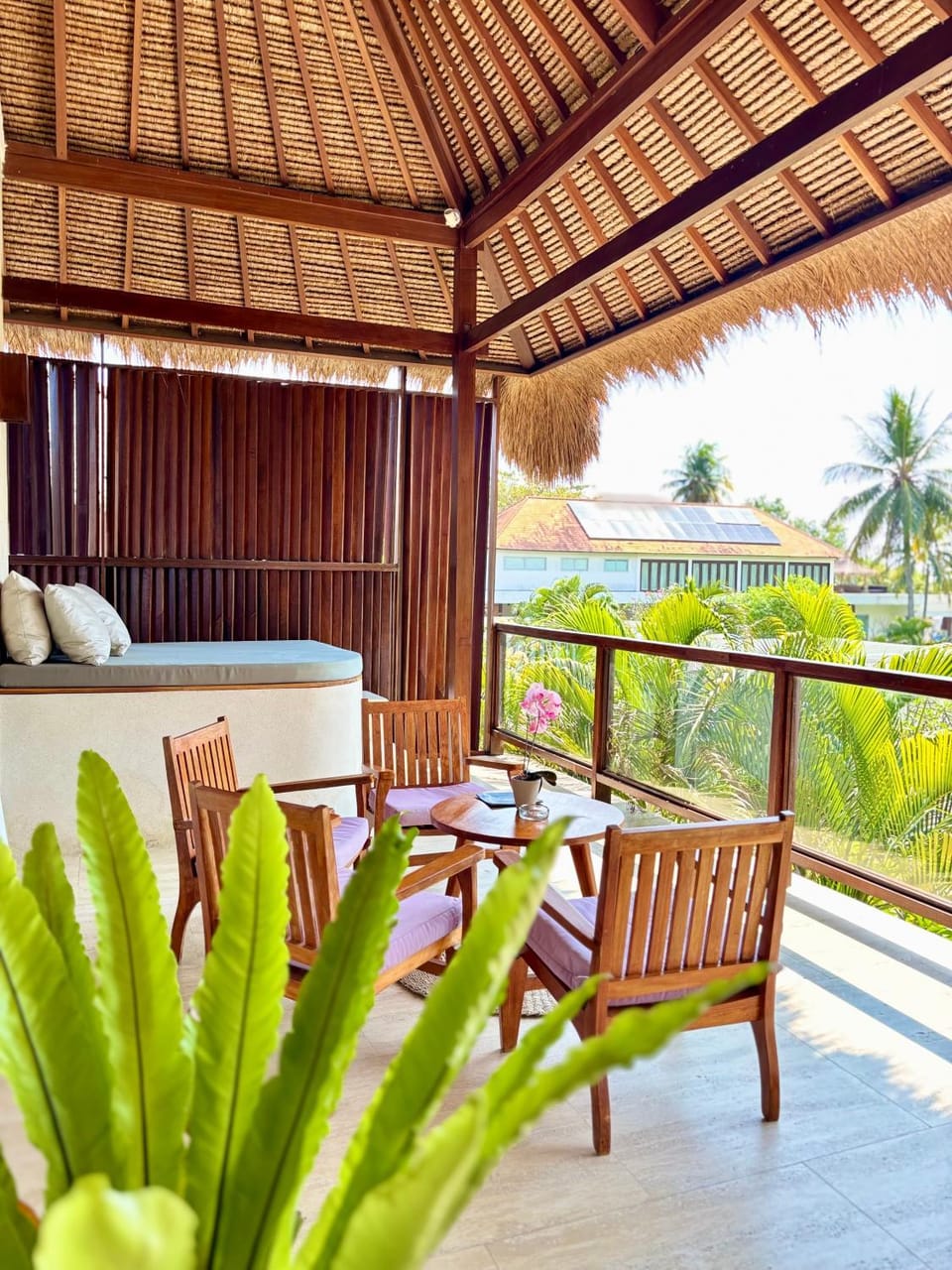 Patio, Day, Garden, View (from property/room), Balcony/Terrace, Seating area, Dining area