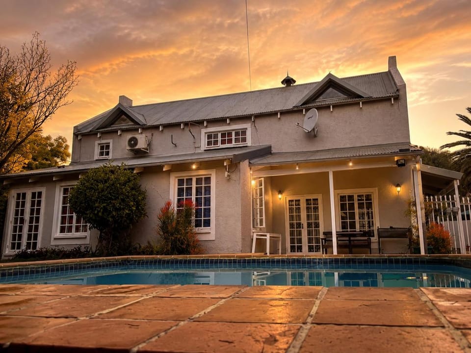 Property building, Sunset