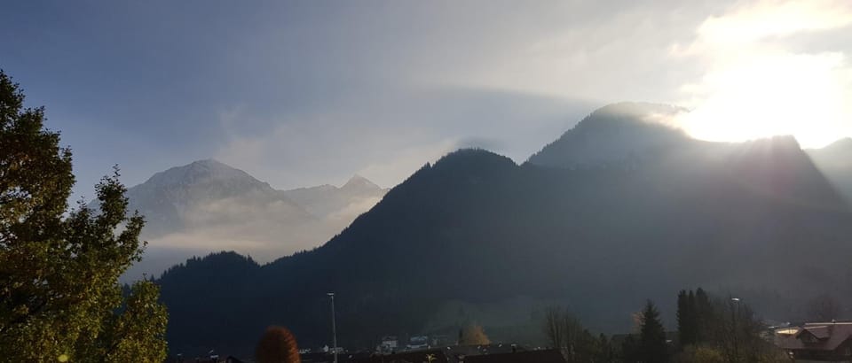 Natural landscape, Balcony/Terrace, Mountain view