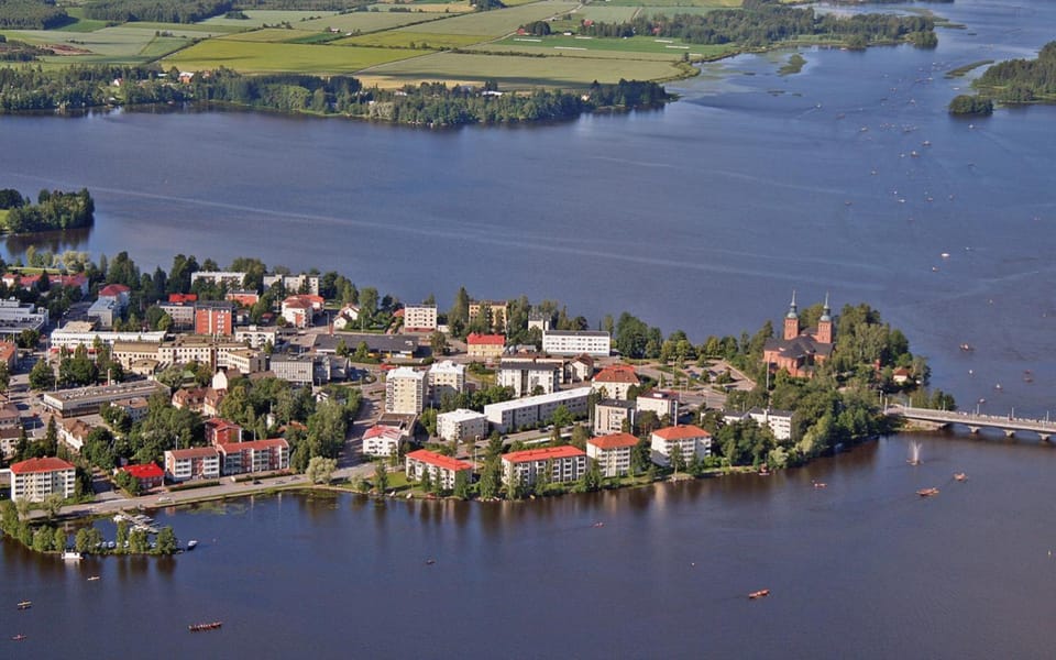 Bird's eye view, Lake view