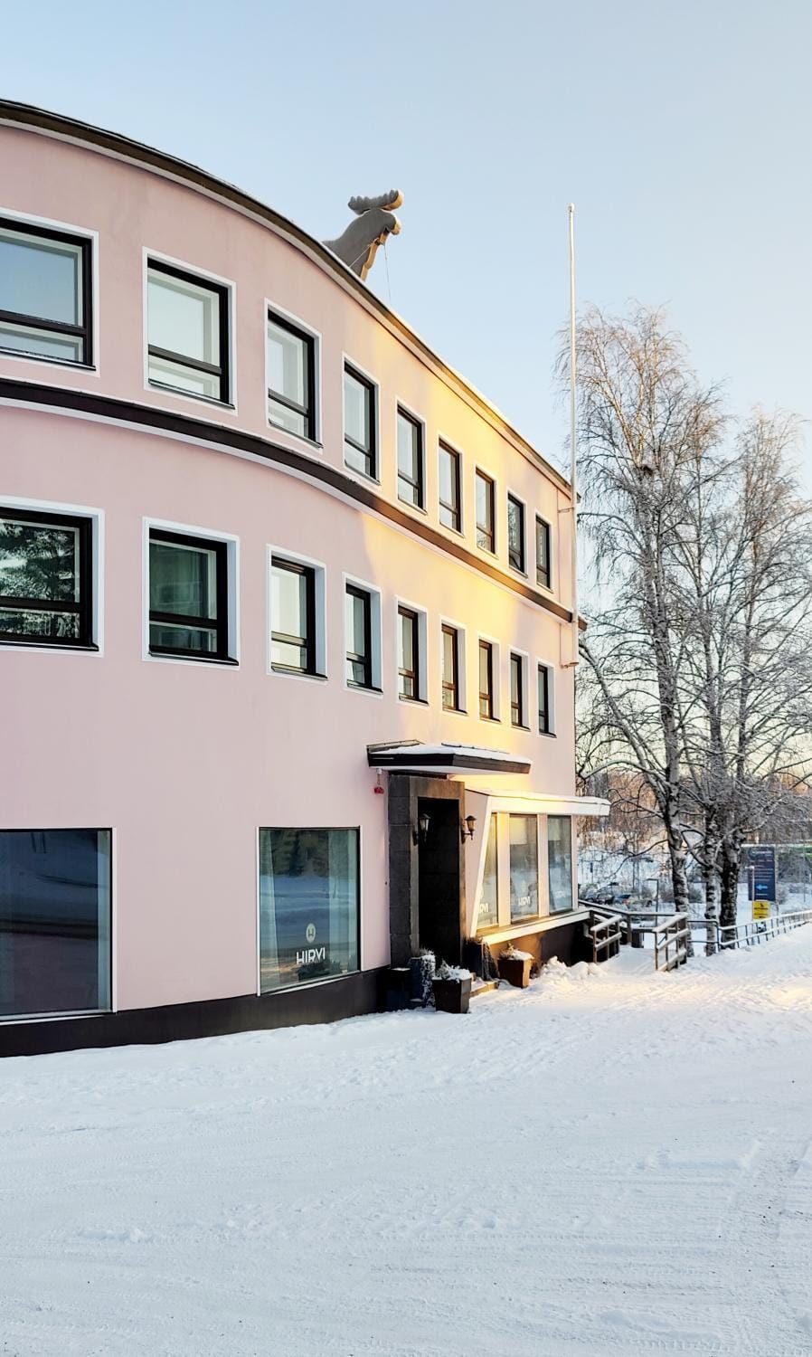 Property building, Winter