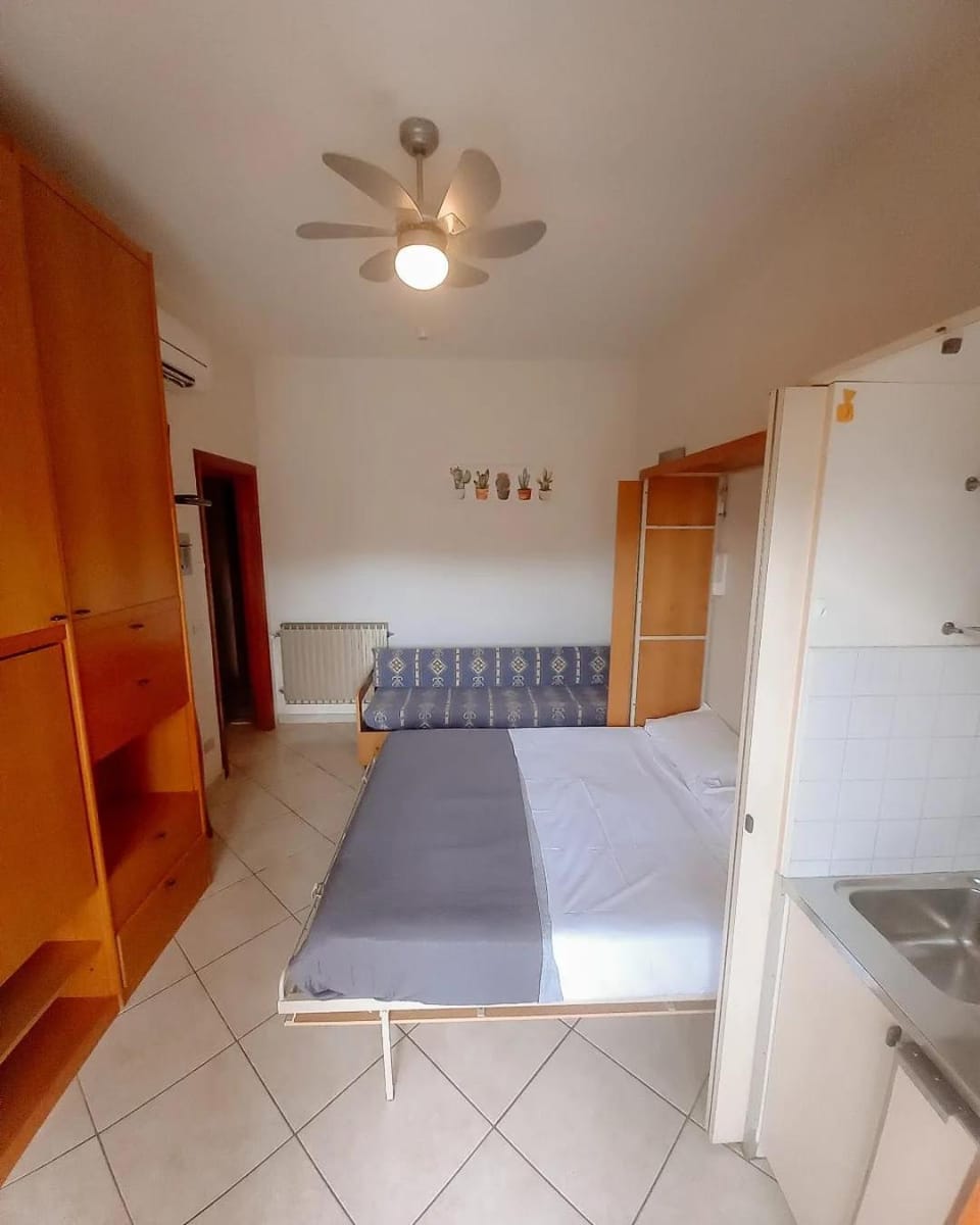 Bed, Kitchen or kitchenette, Photo of the whole room, Bedroom