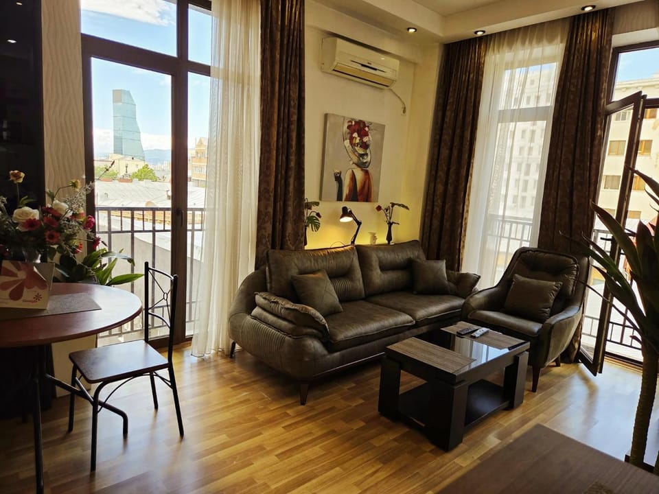 View (from property/room), Living room, City view