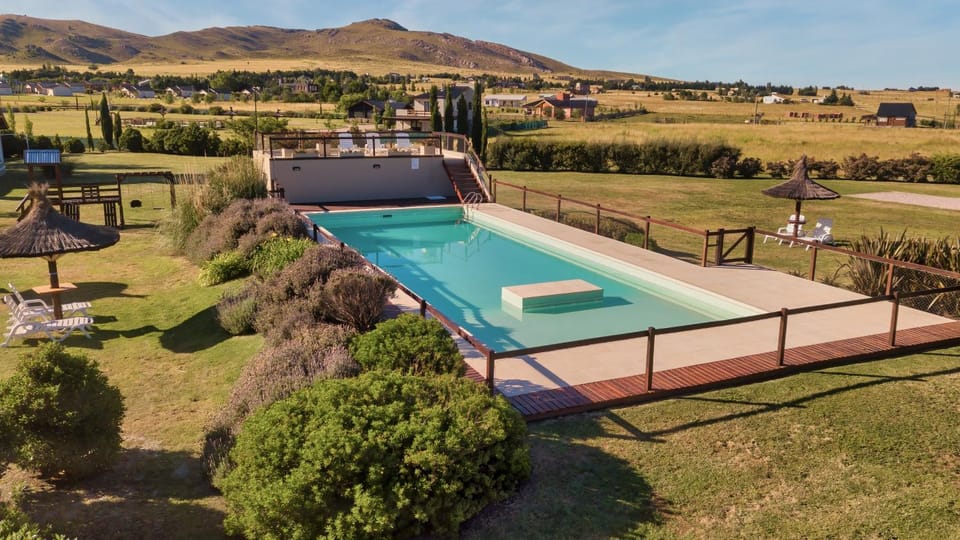 Day, Natural landscape, Mountain view, Swimming pool