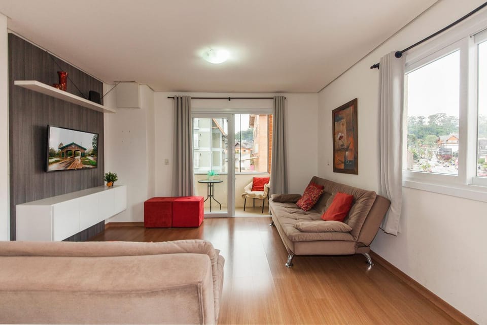 500 metros, Rua Coberta Centro - Residencial Scheifler Apartment in Gramado