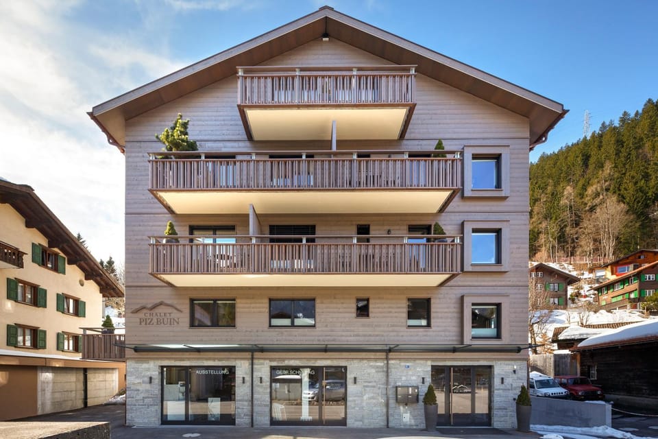 Facade/entrance, Day, Bird's eye view, Winter, On site
