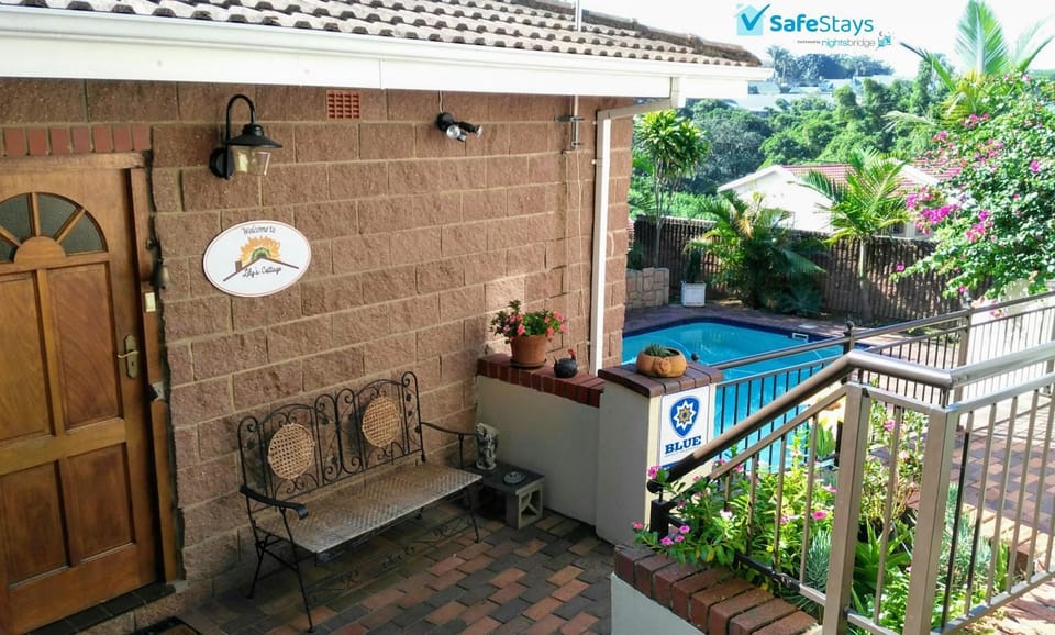 Property building, Patio, Swimming pool