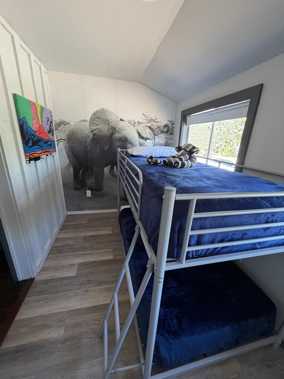 Bedroom, bunk bed